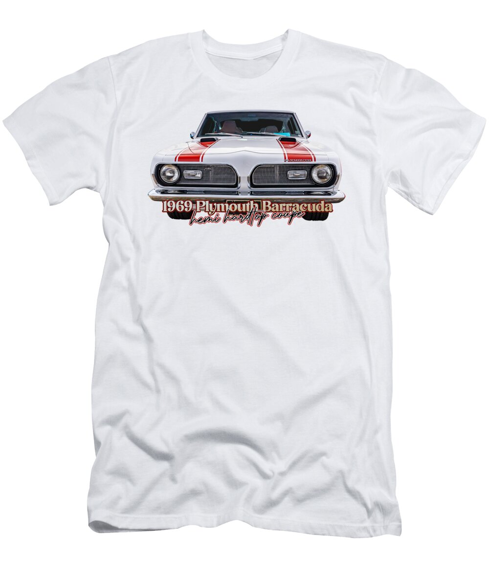 7727 White Gestalt Imagery T-Shirt