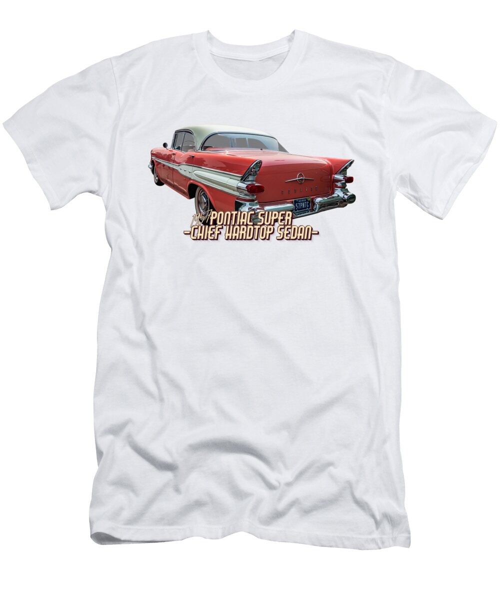 7787 Orange Gestalt Imagery T-Shirt