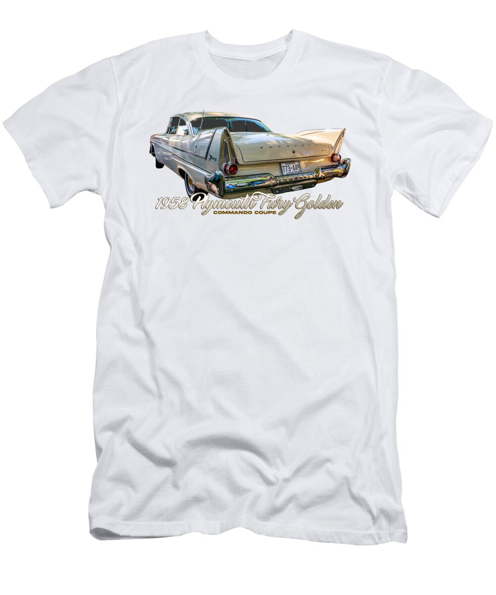 7867 White Gestalt Imagery T-Shirt
