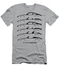 7th Boxer Sports Car Silver Silhouettehistory Gabor Vida T-Shirt