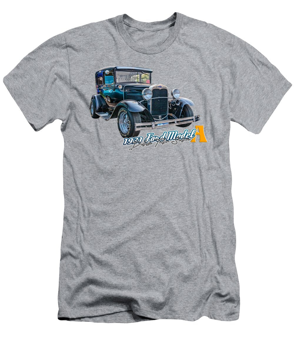 8 1931 Ford Model a Deluxe Tudor Sedan Gestalt Imagery T-Shirt