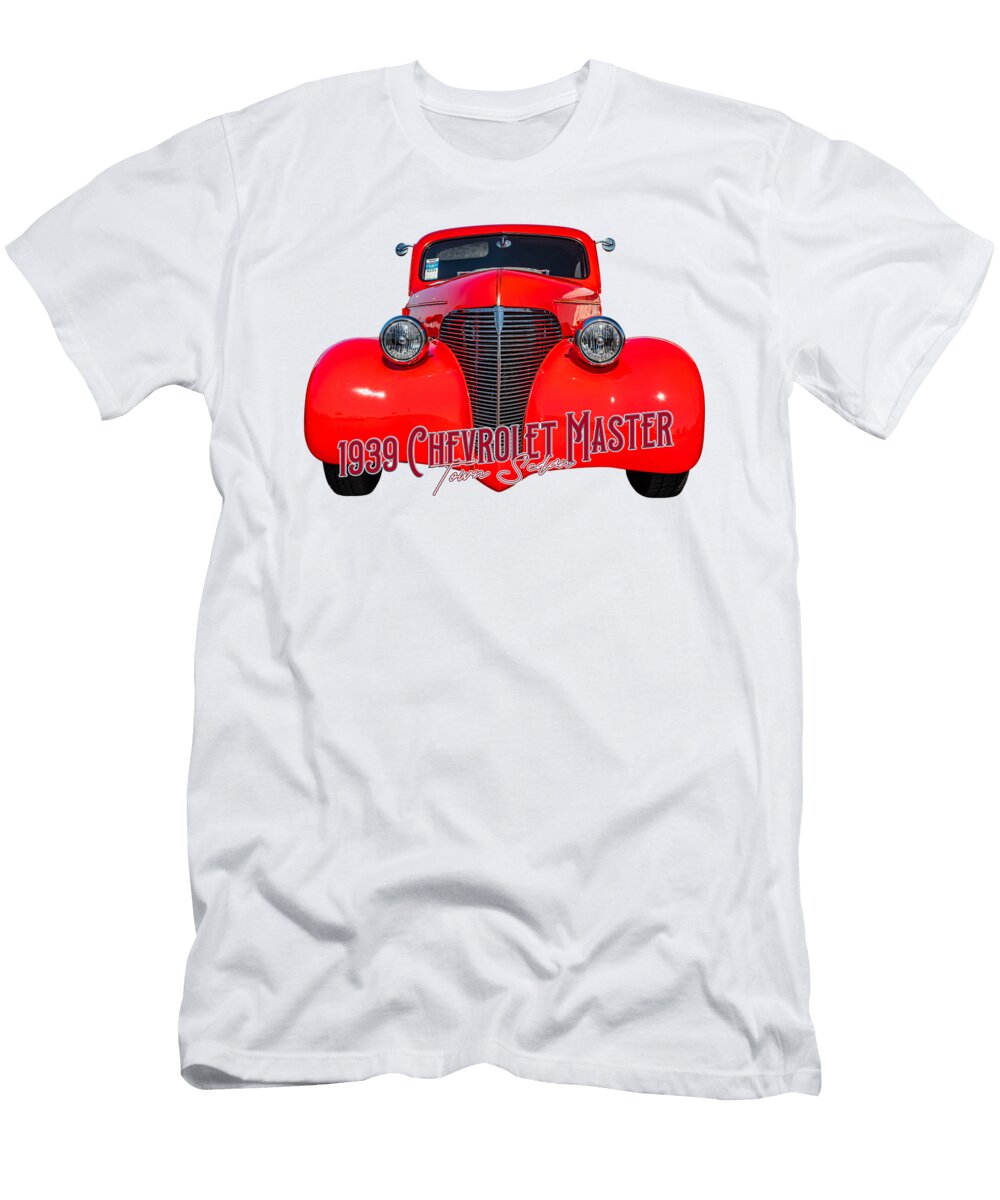 8 1939 Chevrolet Master Deluxe Town Sedan Gestalt Imagery T-Shirt