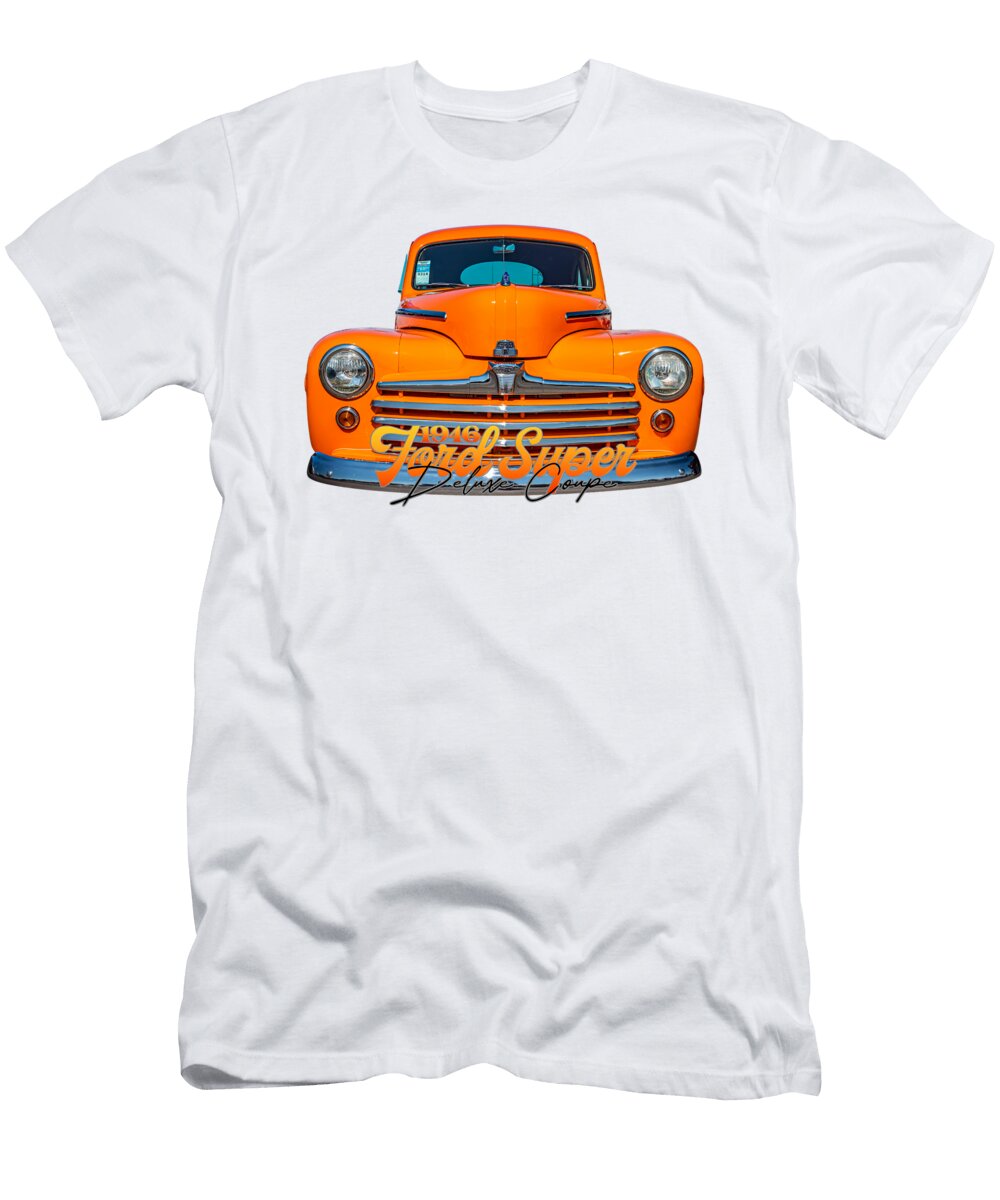 8 1946 Ford Super Deluxe Coupe Gestalt Imagery T-Shirt
