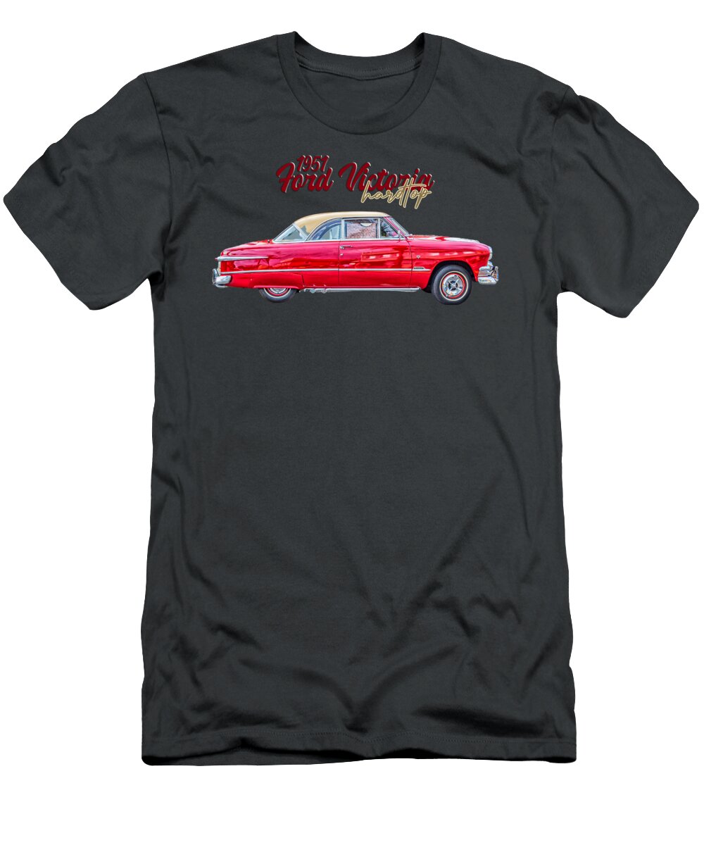 8 1951 Ford Victoria Hardtop Gestalt Imagery T-Shirt
