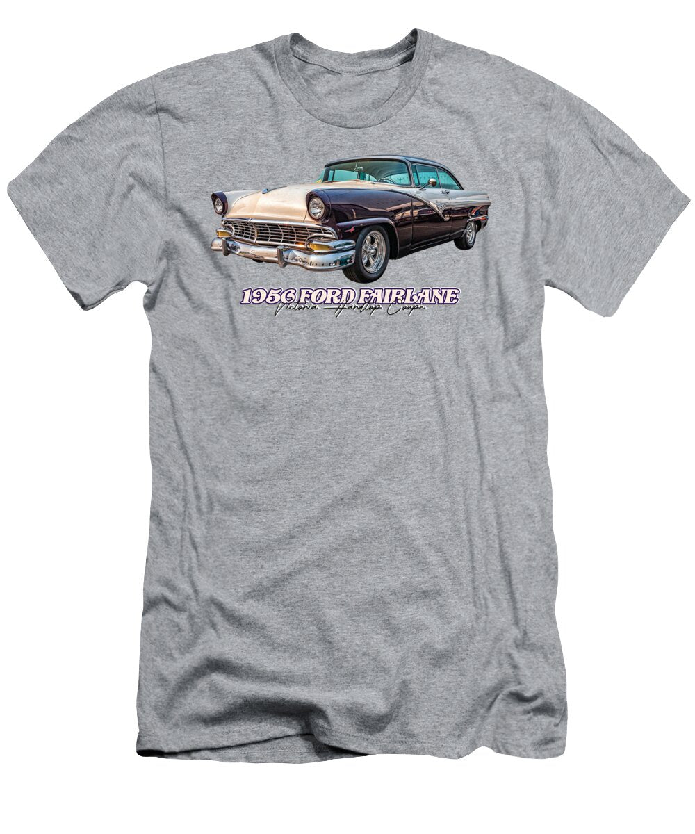 8 1956 Ford Fairlane Victoria Hardtop Coupe Gestalt Imagery T-Shirt