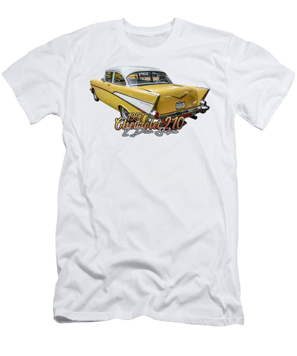 8 1957 Chevrolet 210 2 Door Sedan Gestalt Imagery T-Shirt