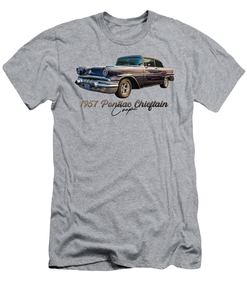 8 1957 Pontiac Chieftain Coupe Gestalt Imagery T-Shirt