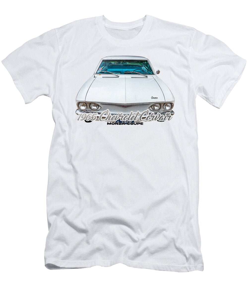 8 1965 Chevrolet Corvair Monza Coupe Gestalt Imagery T-Shirt