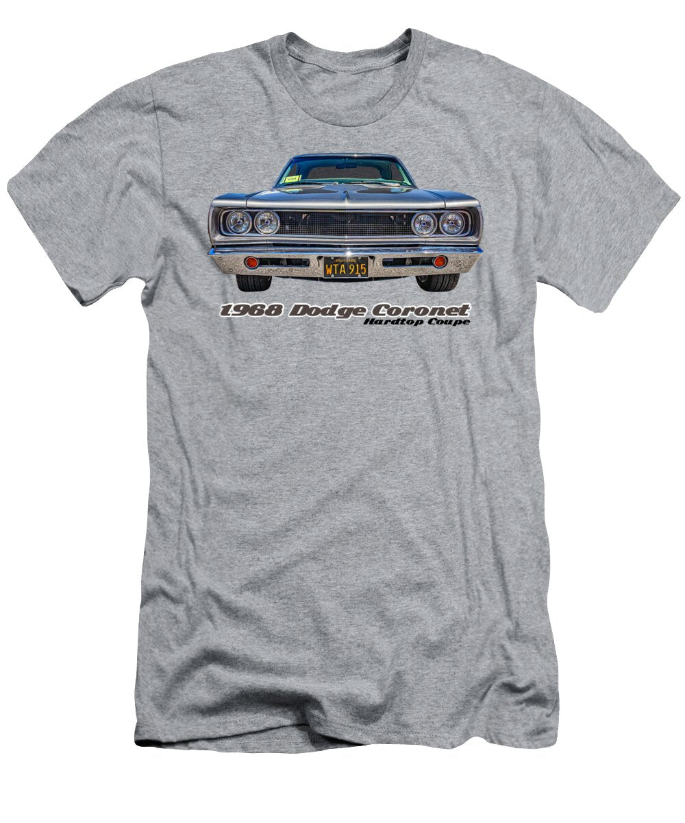 8 1968 Dodge Coronet Hardtop Coupe Gestalt Imagery T-Shirt