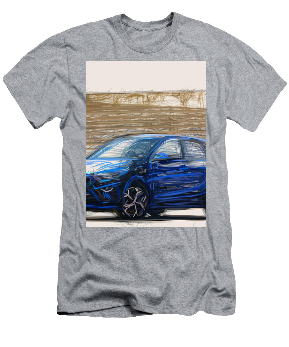 8 Kia Ceed Hatchback Drawing Carstoon Concept T-Shirt