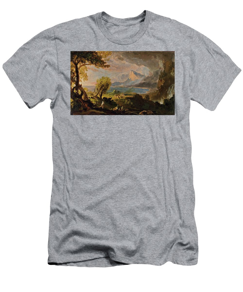 8 the Course of Empire the Savage State Thomas Cole T-Shirt