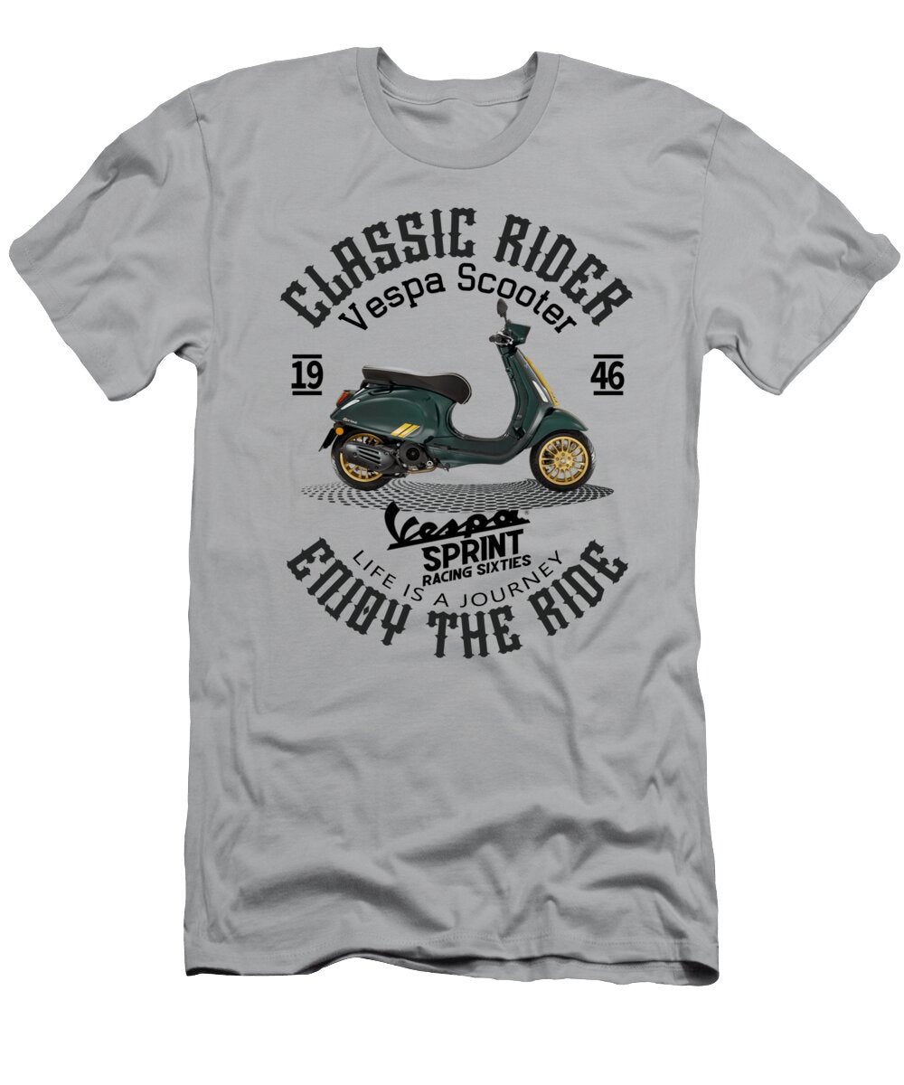8 Vespa Sprint Ramkumar Gr T-Shirt