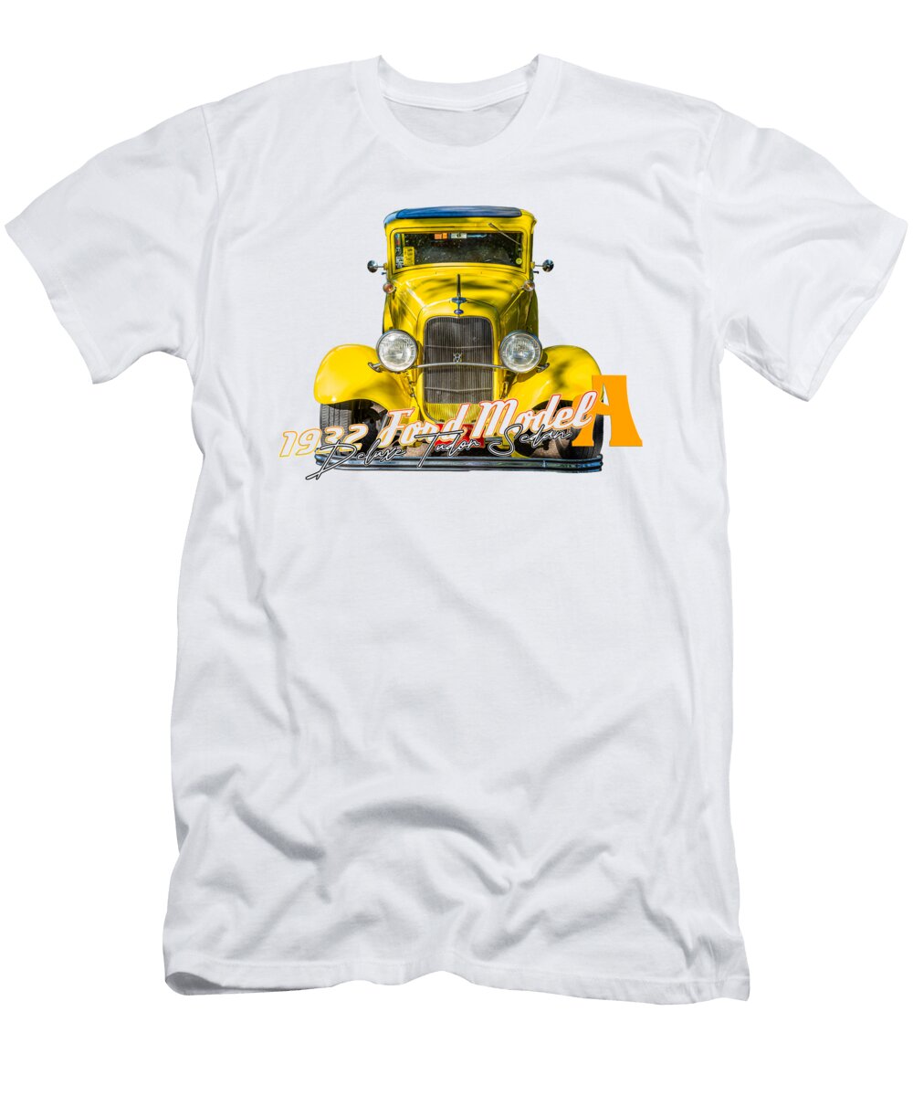 8447 Yellow Gestalt Imagery T-Shirt