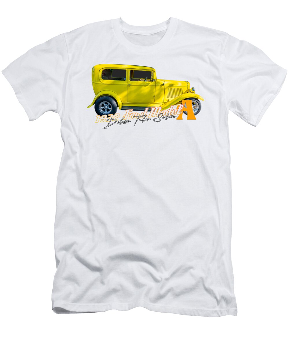 8449 Yellow Gestalt Imagery T-Shirt