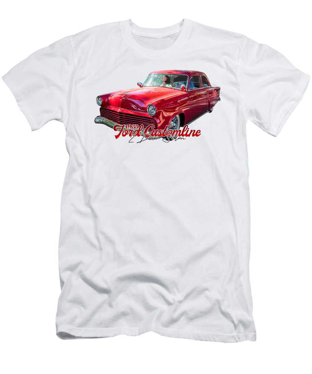 8517 Red Gestalt Imagery T-Shirt