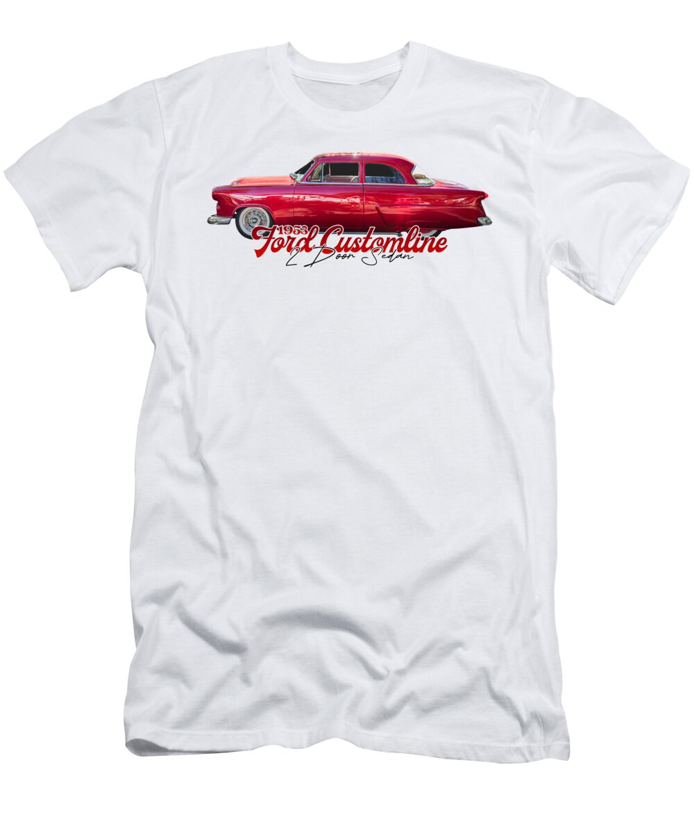 8528 Red Gestalt Imagery T-Shirt