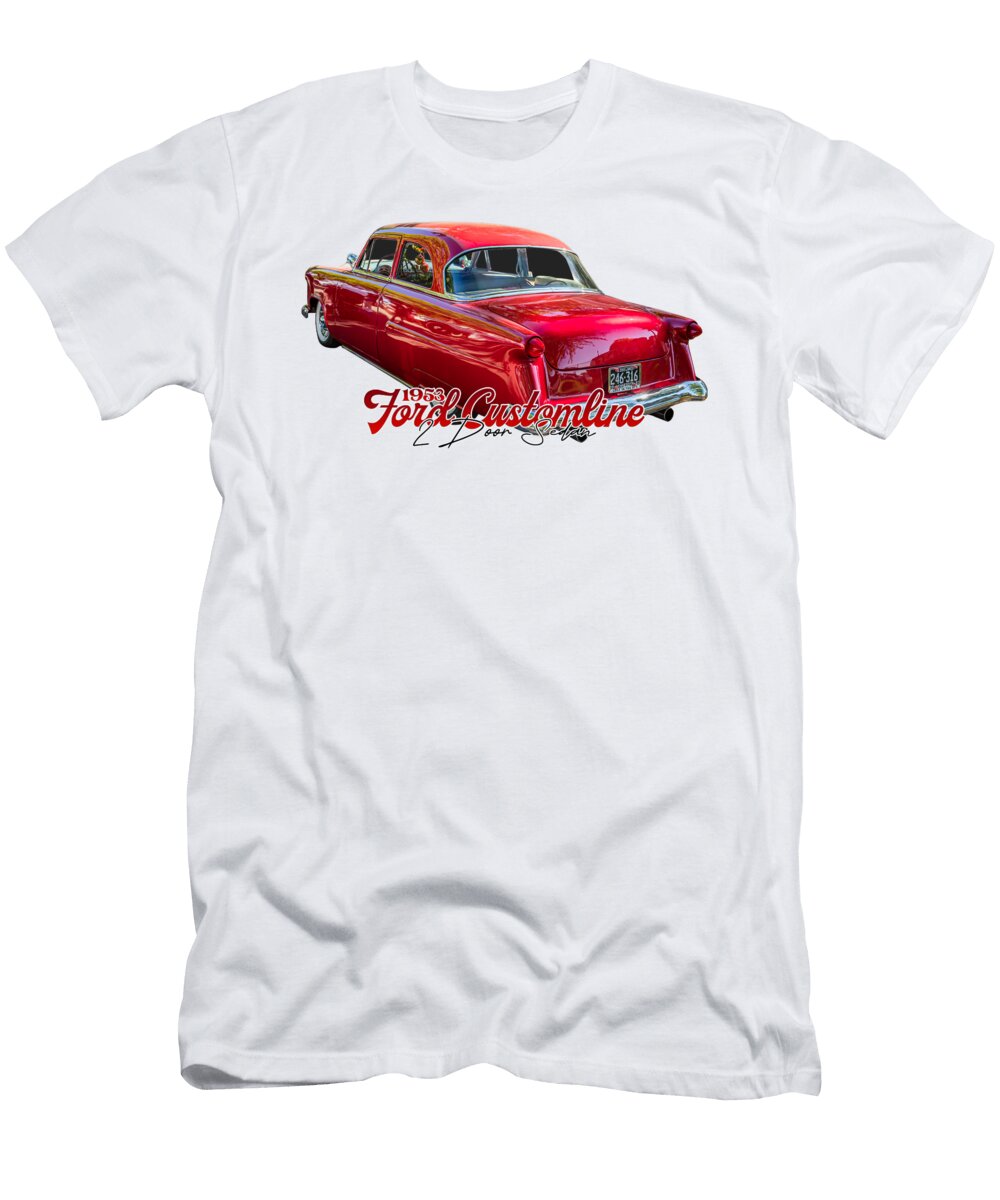 8529 Red Gestalt Imagery T-Shirt