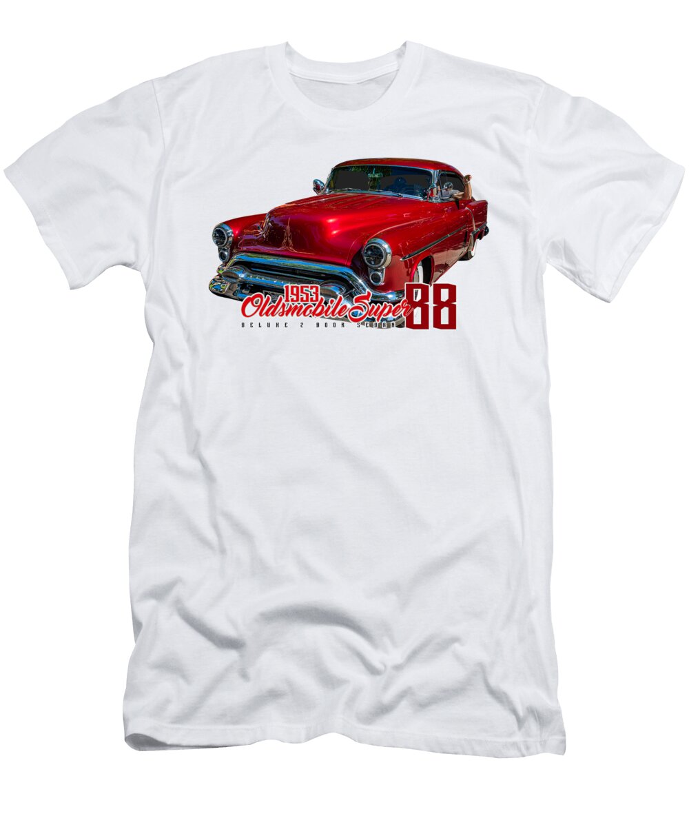 8695 Red Gestalt Imagery T-Shirt