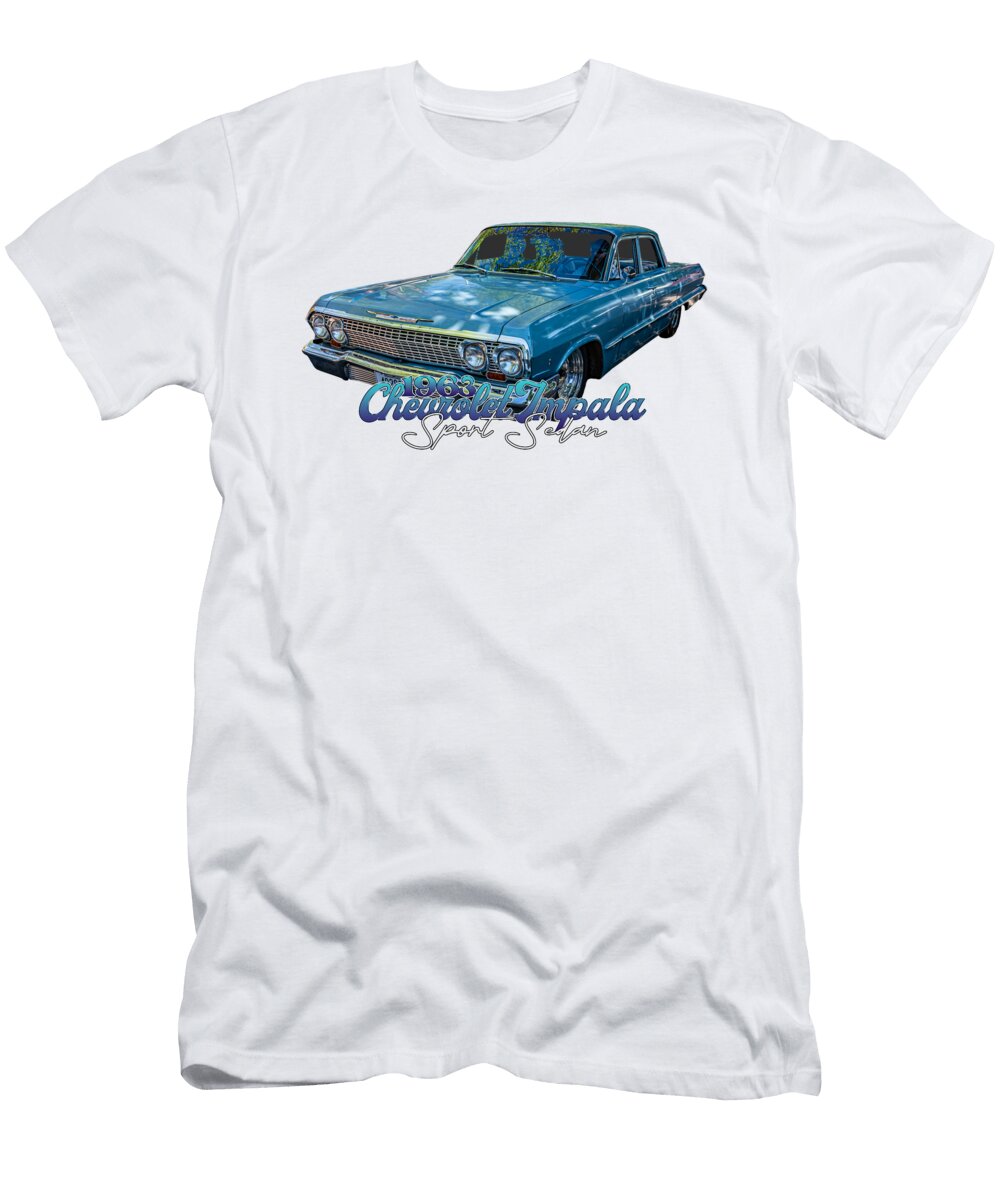 8719 Blue Gestalt Imagery T-Shirt