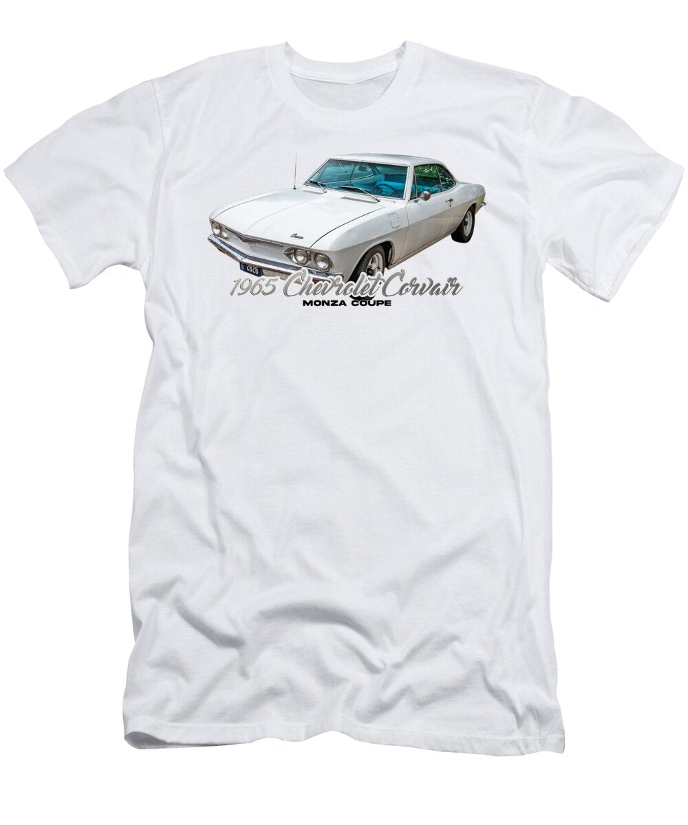 9 1965 Chevrolet Corvair Monza Coupe Gestalt Imagery T-Shirt