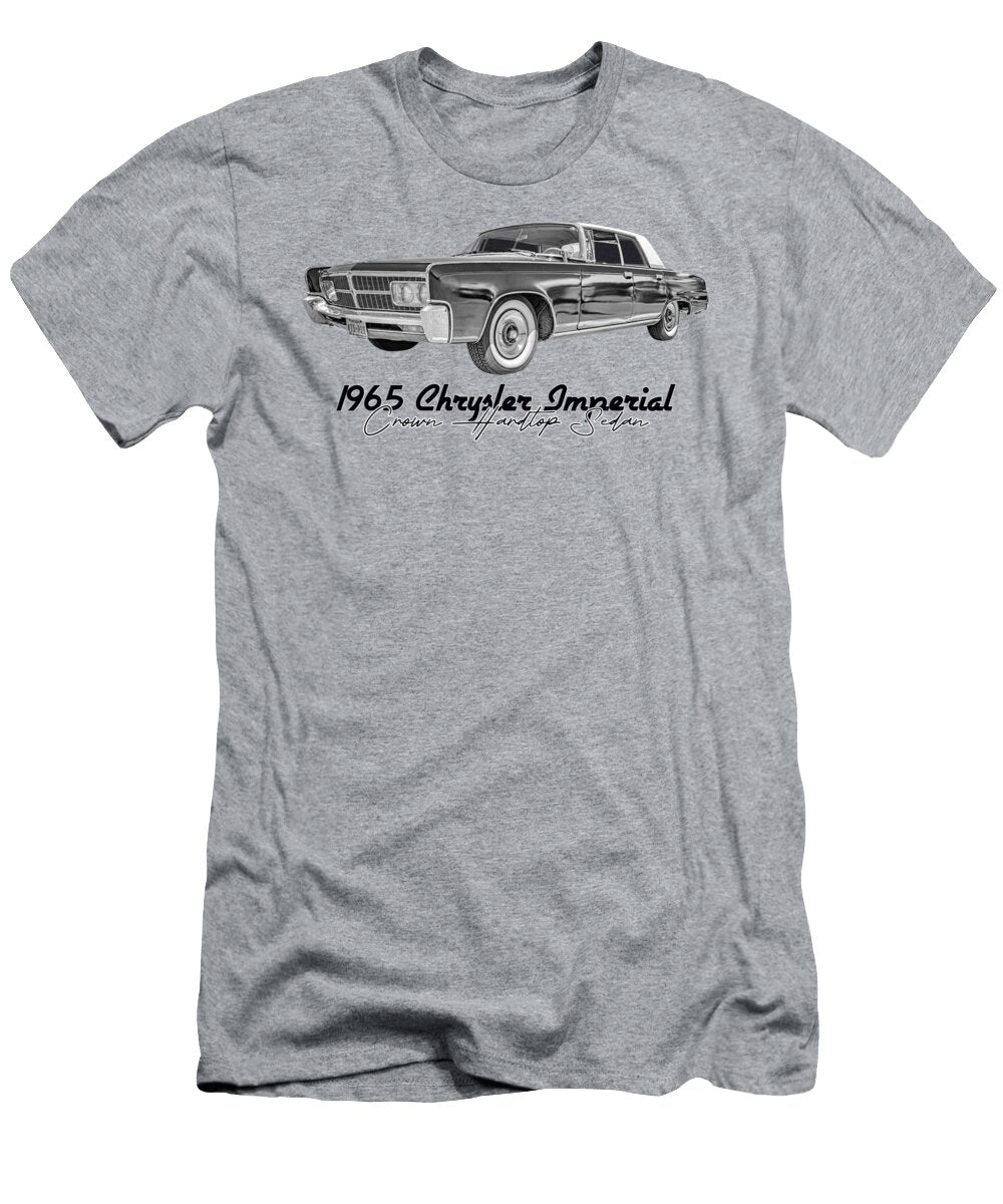 9 1965 Chrysler Imperial Crown Hardtop Sedan Gestalt Imagery T-Shirt