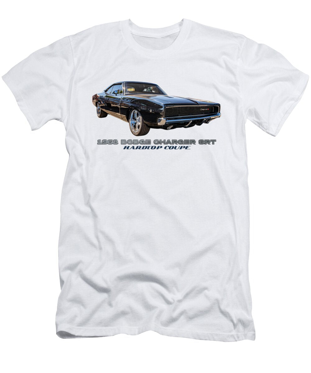 9 1968 Dodge Charger Srt Hardtop Coupe Gestalt Imagery T-Shirt