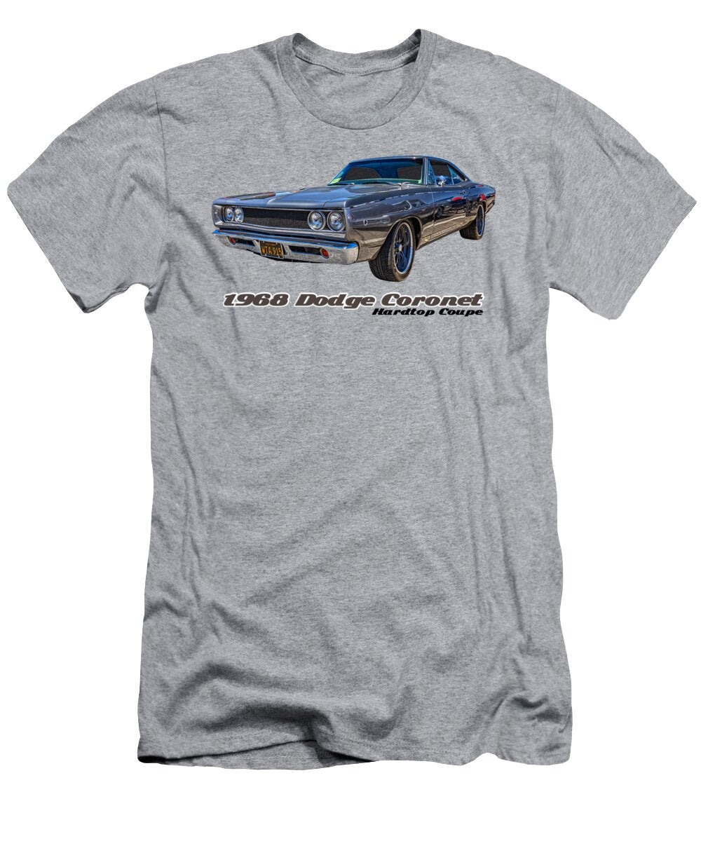 9 1968 Dodge Coronet Hardtop Coupe Gestalt Imagery T-Shirt