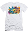 9 Abstract Vehicle Colorful Car Vibrant Abstract Car Design Flora Brown T-Shirt