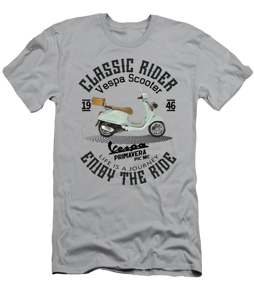 9 Vespa Primavera Ramkumar Gr T-Shirt