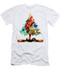 A Certain Kind of Freedom Guitar Motorcycle Art Print Sharon Cummings T-Shirt