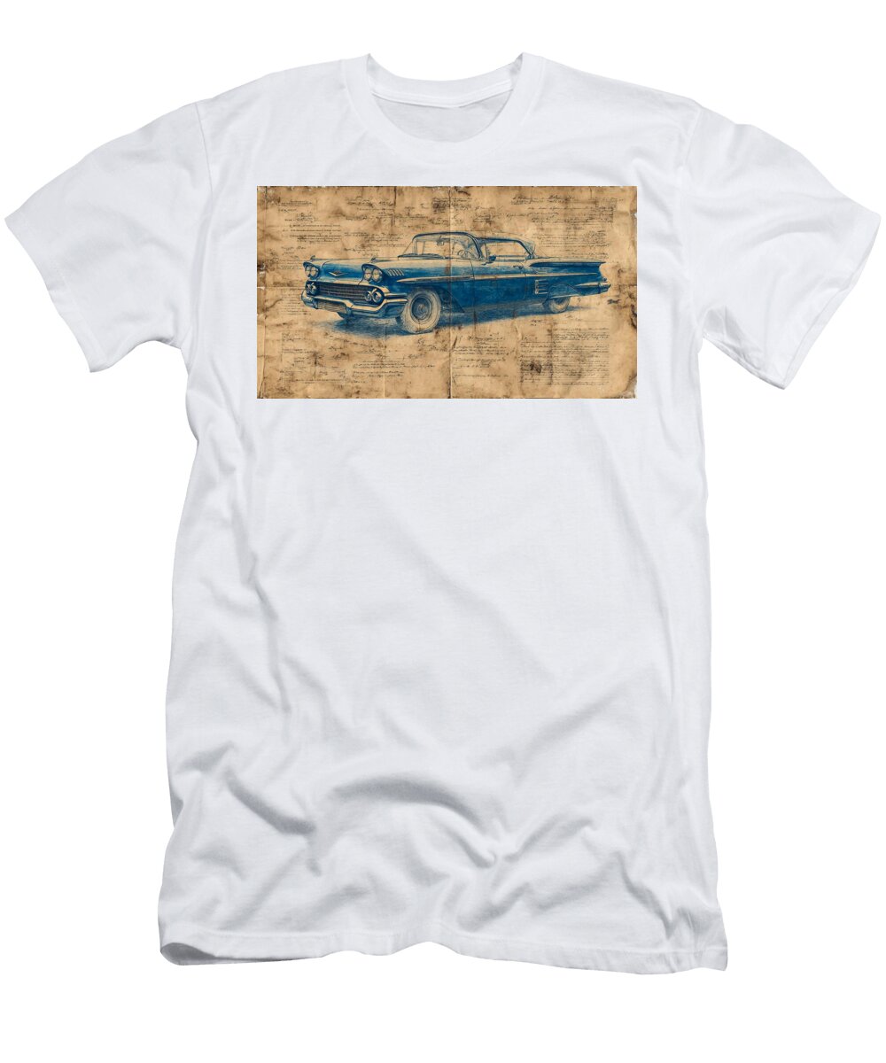 A Custom Bouncing Lowrider Car Francis Middleton T-Shirt