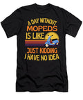 A Day Without Mopeds Funny Mopeds Faiz Nawaz T-Shirt