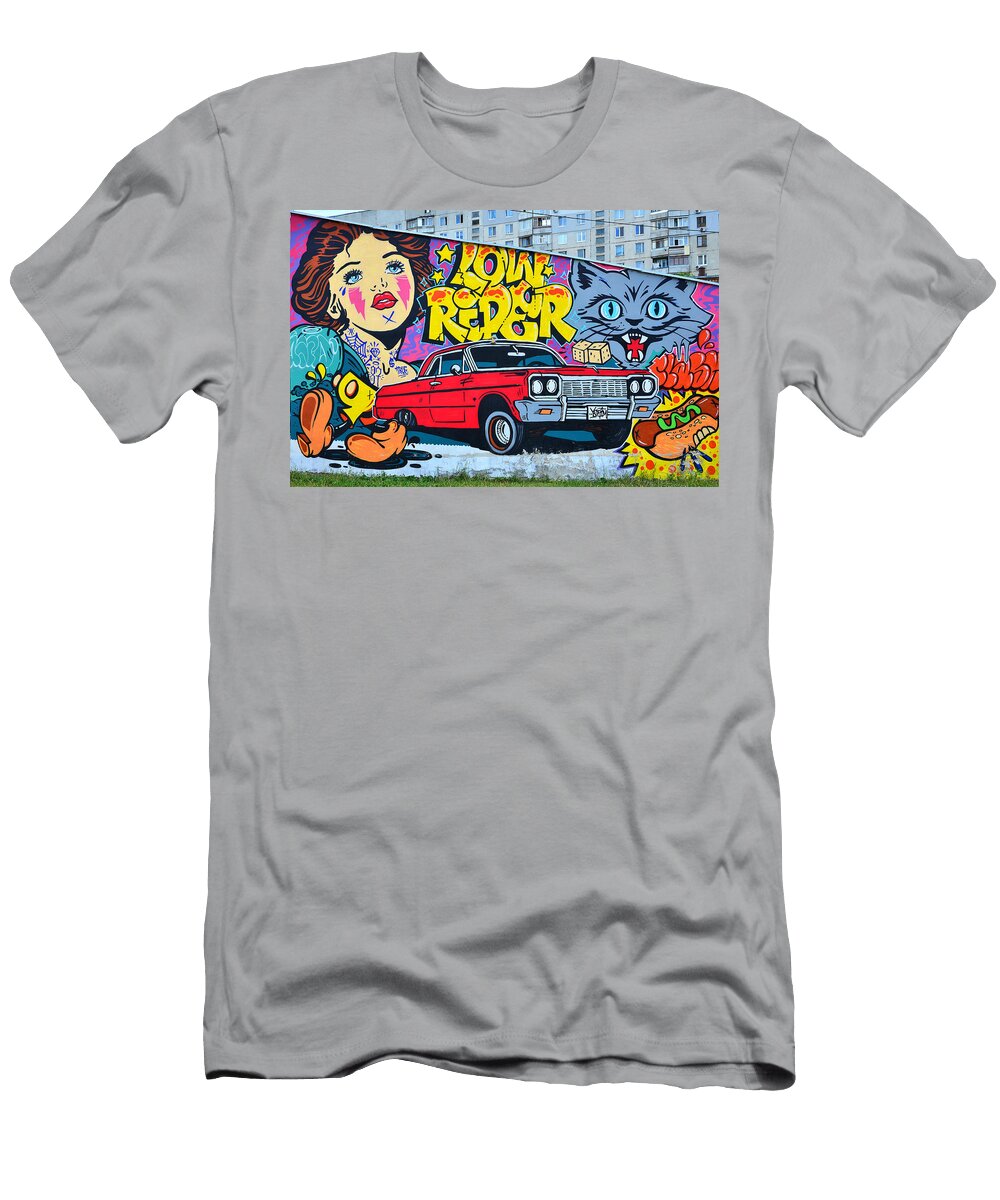 A Detailed Image of Graffiti Drawing Herbert T-Shirt