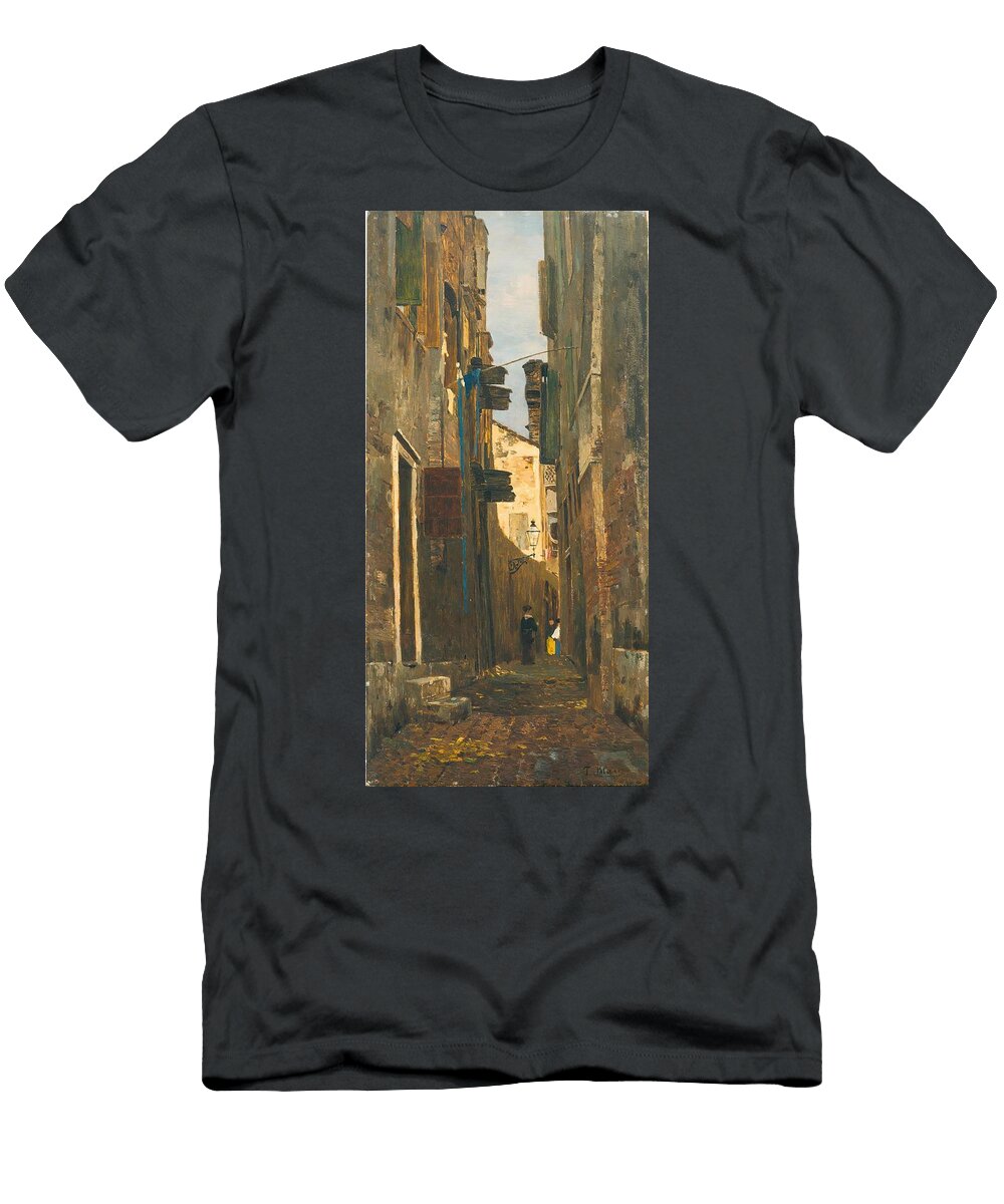 A Lane in Italy Art Tina Blau Austrian T-Shirt