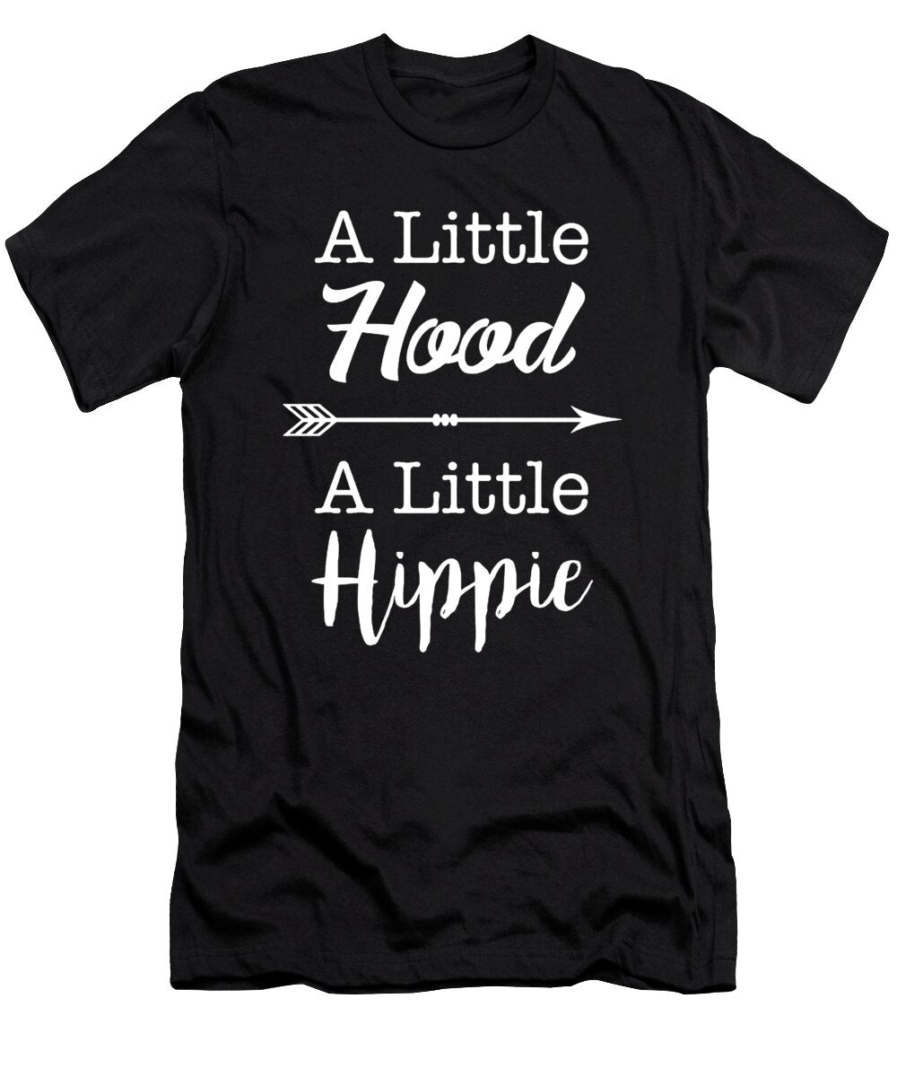 A Little Hood a Little Hippie Distressed Hat Low Profile Cap Trucker Hat Womens Hat Arrow Boho Truck Caleb Shang T-Shirt
