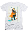 A Noble Knight with a Lance and a Quest for Honor Lowell Harann T-Shirt
