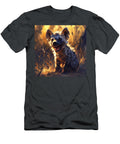 A Playful Hyena Pup Smiles for the Camera Hilda Art T-Shirt