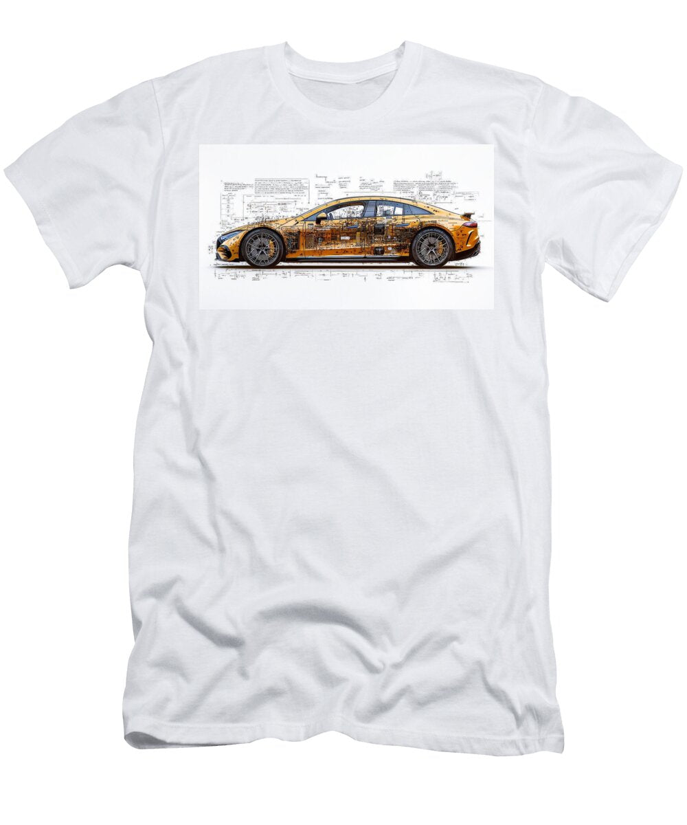 A Renaissance Study of Performance Sedans Frederick Vellani T-Shirt