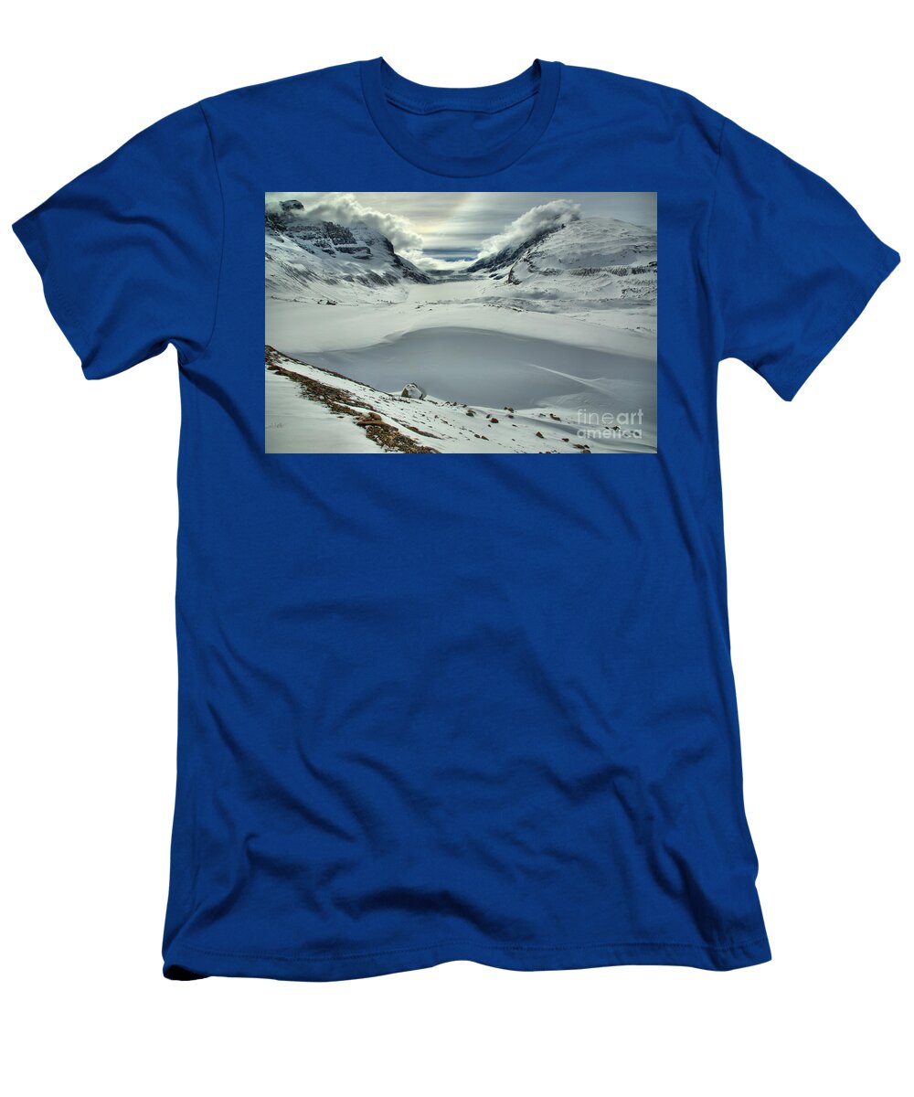 A Touch of Winter Icebow Adam Jewell T-Shirt