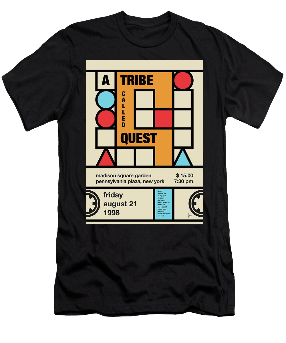 A Tribe Called Quest Concert August 21 1998 Beats Minimalz T-Shirt