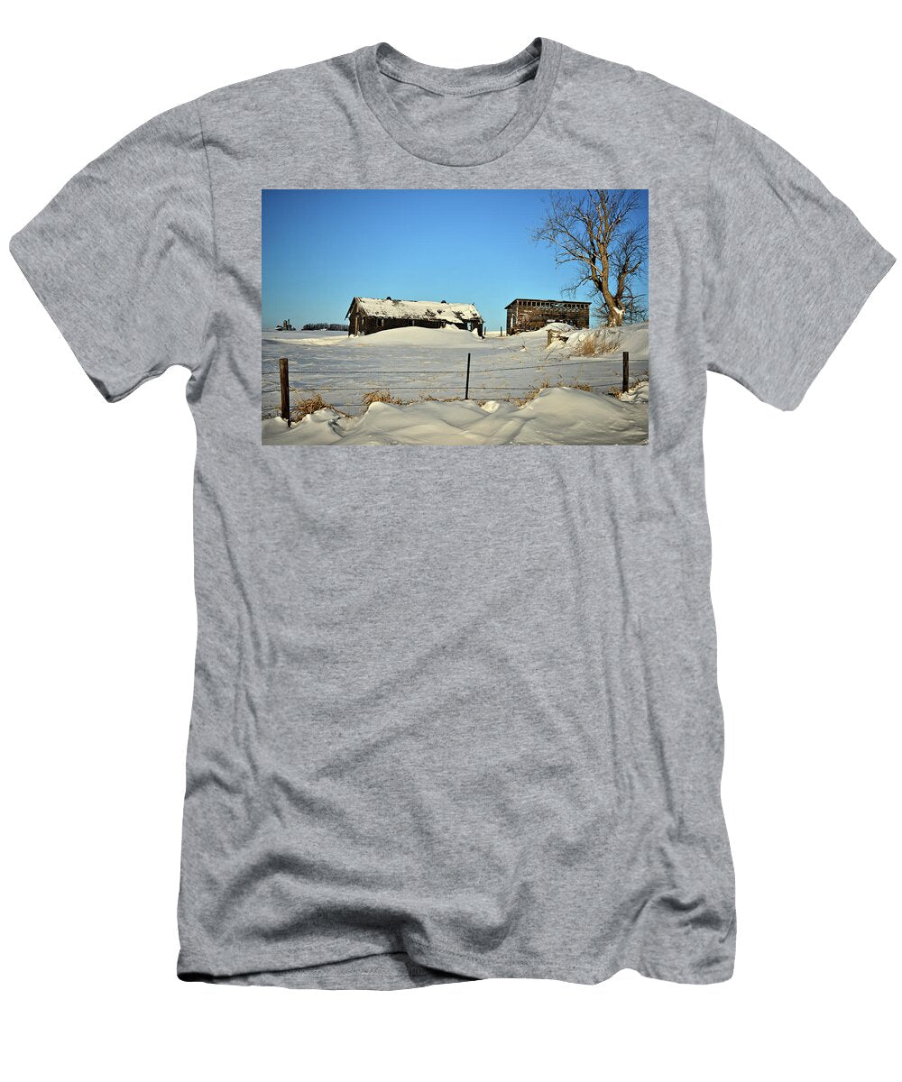 Abandoned and Drifted Bonfire Photography T-Shirt