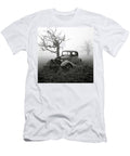 Abandoned Antique Car Next to Tree Yo Pedro T-Shirt