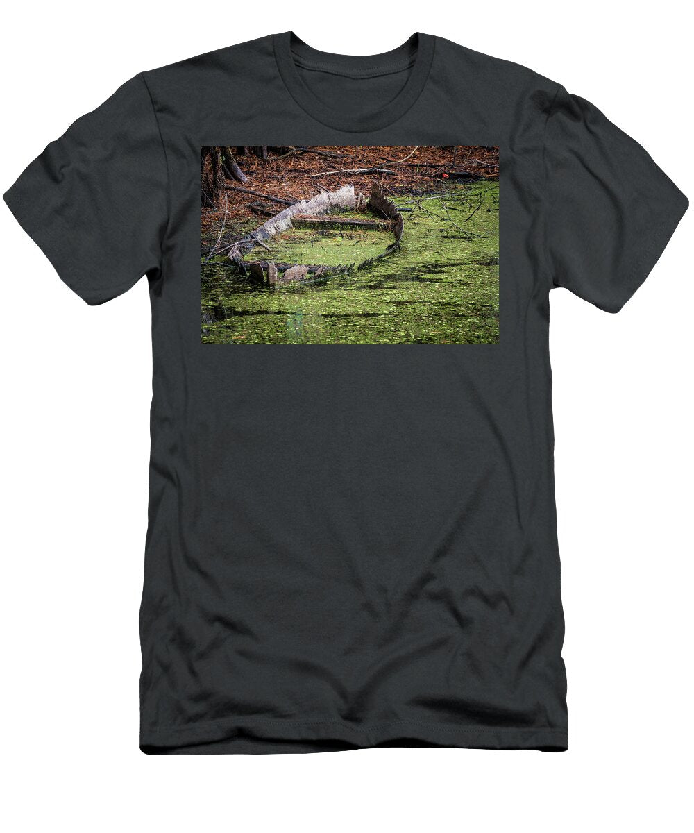 Abandoned Boat Paul Freidlund T-Shirt