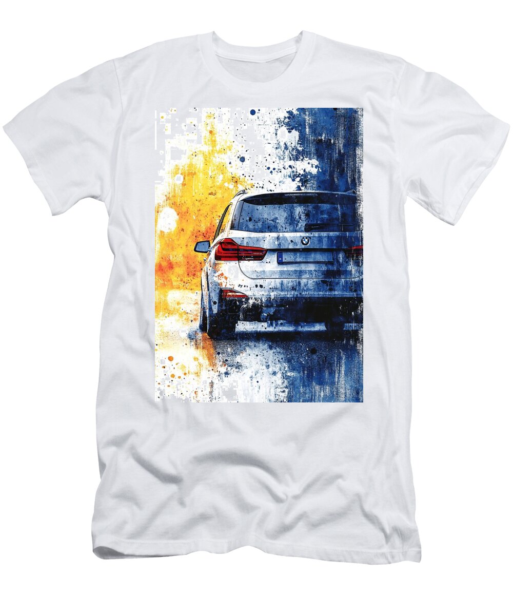 Abstract Art of a Modern Car Donato Williamson T-Shirt