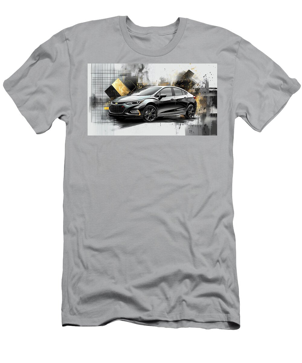 Abstract Chevrolet Cruze Hatchback Car Donato Williamson T-Shirt