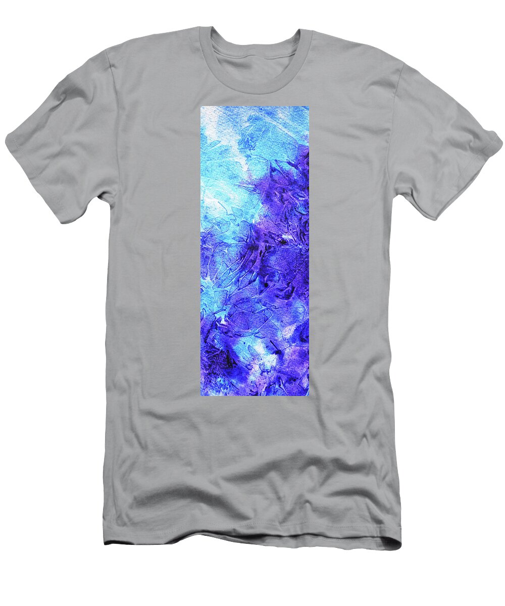 Abstract Cool Frosted Watercolor I Irina Sztukowski T-Shirt