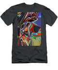Abstract the Wooden Grey Finances Kitchen Martin Stark T-Shirt