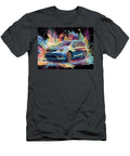 Abstract Vehicle Chrysler Pacifica Hybrid 2017 Minivan Colorful Car Vibrant Abstract Car Art Hollie Love T-Shirt