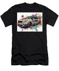 Abstract Vehicle Kia Carnival 2023 Minivan Colorful Car Vibrant Abstract Car Design Hollie Love T-Shirt