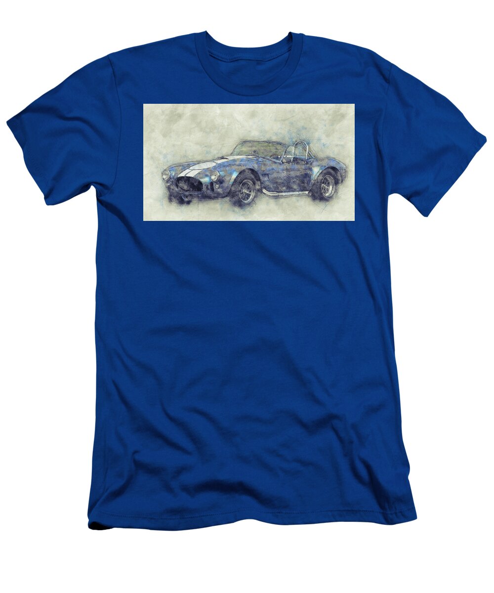 Ac Cobra Shelby Cobra 1962s Automotive Art Car Posters Studio Grafiikka T-Shirt